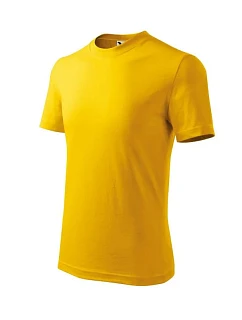 Detské tričko Basic Jr MLI-13804 žltá - Malfini