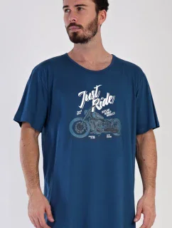 Pánská noční košile s krátkým rukávem model 19047982 - Vienetta MAN