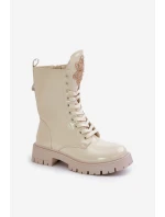 Šnurovací vyšší model 218519 Krok v štýle Šnurovací vyšší model 218519 Krok v štýle