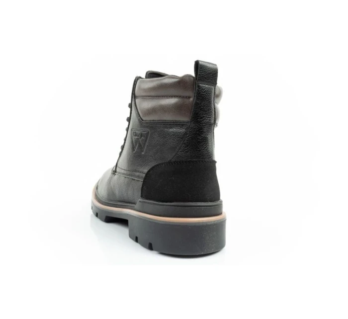 buty męskie  modne czarne model 21361023 - Wrangler