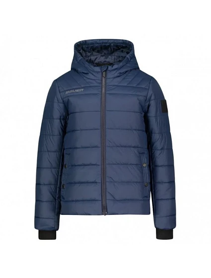 Bunda Bauer Puffer Sr s kapucí