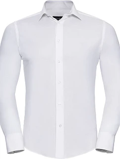 Elastická košile s dlouhým rukávem 11. white model 22475632 - Russell Athletic