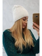 Fleecová čiapka Anna K238 biela Fleecová čiapka Anna K238 biela