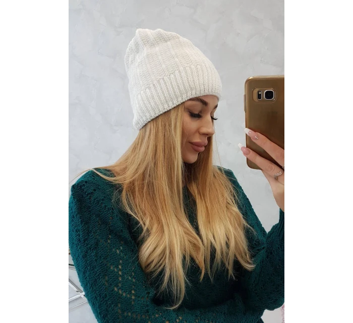 Fleecová čiapka Anna K238 biela Fleecová čiapka Anna K238 biela