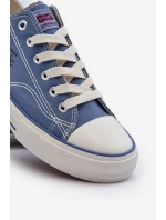 Trampki Męskie Big Star NN174060 Niebieskie