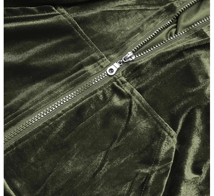 Zelený komplet mikina a legíny model 17848996 - LUNA & MIELE