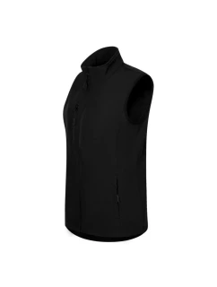 Dámska softshellová vesta Trail (čierna)