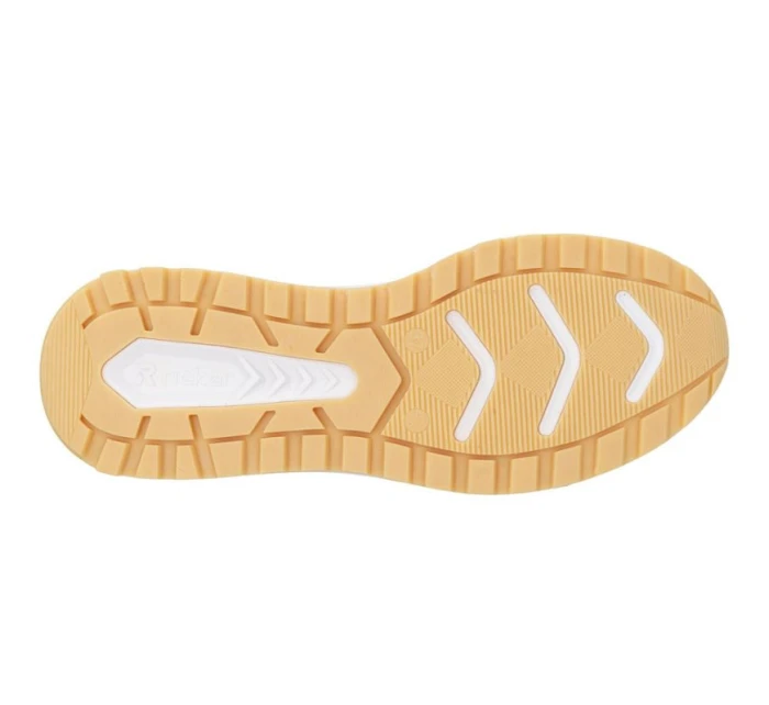 Dámské tenisky béžové polobotky model 22021801 - Rieker