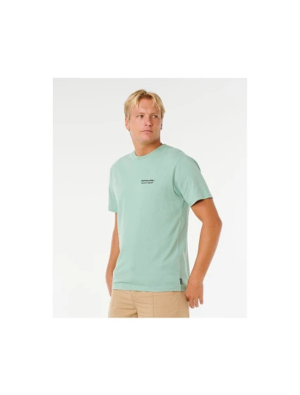 Pánske tričko RIP CURL Vaporcool Search Peak Tee, zelené