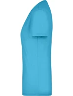 JN Dámské elastické tričko s výstřihem do V 02.0 turquoise model 22494324 - Daiber JN Dámské elastické tričko s výstřihem do V 02.0 turquoise model 22494324 - Daiber