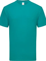 Fruit of the Loom Iconic 195 T Pánske tričko z hrubého materiálu 16.1422 ocean teal