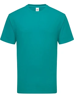 Iconic 195 T Pánské těžké tričko model 22417226 ocean teal - Fruit of the Loom