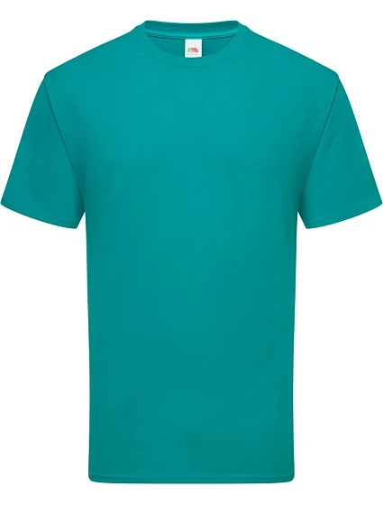Fruit of the Loom Iconic 195 T Pánske tričko z hrubého materiálu 16.1422 ocean teal Fruit of the Loom Iconic 195 T Pánske tričko z hrubého materiálu 16.1422 ocean teal