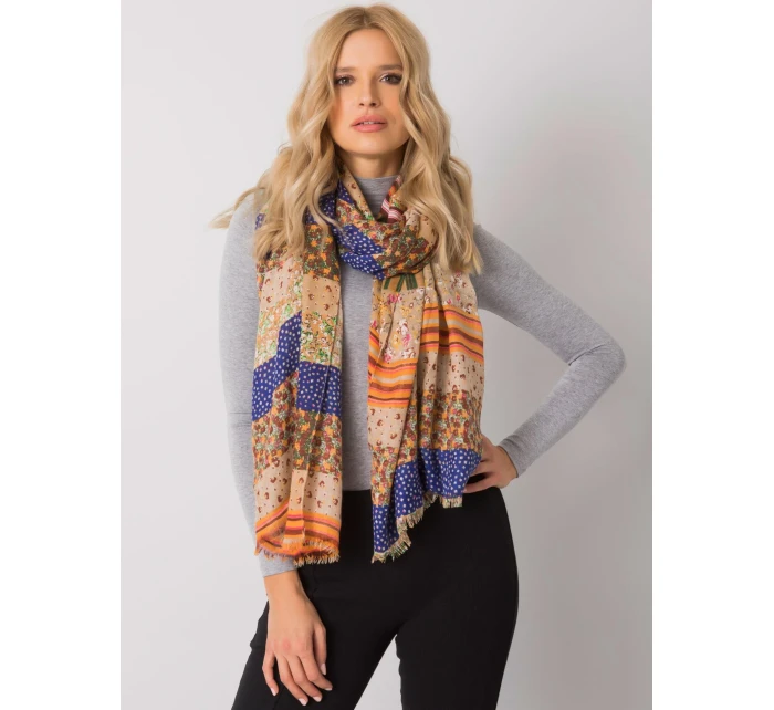 Chustka AT CH model 20961788 ciemny bezowy - FPrice Chustka AT CH model 20961788 ciemny bezowy - FPrice