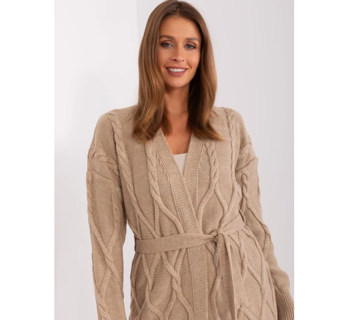 Cardigan BA SW 8009 1.39P tmavo lila