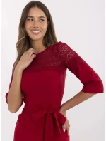 LK SK šaty 509980.09 bordová