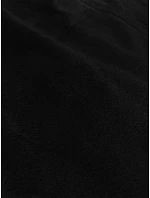 Dámsky oversize kabát 11Z8161 Black - J.Style