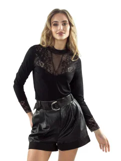 Dámska blúzka Ernesta čierna - ELDAR