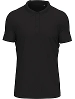 Stretch Polo Pánské elastické piqué polo z těžké bavlny model 22478280 black opal - Stedman