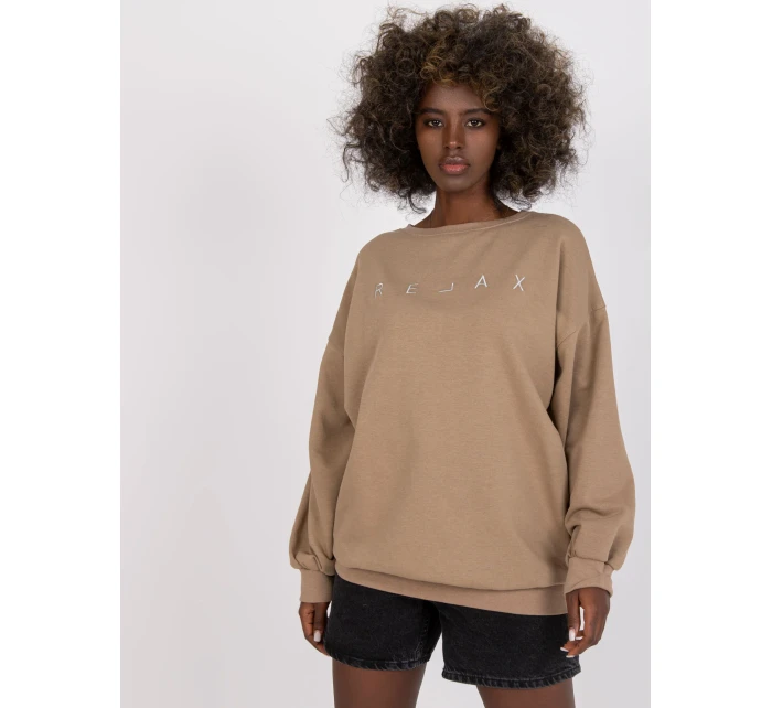 Dámská mikina EM BL model 17404323 světle hnědá - FPrice