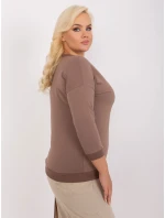 Blúzka RV BZ 9143.87P hnedá