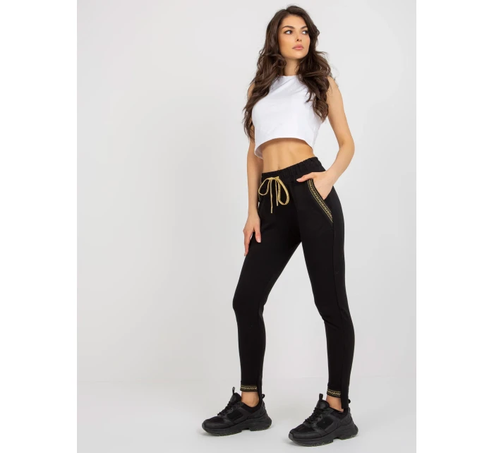 Tepláky RV DR 6173.71 čierna