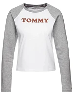 Dámske tričko s dlhým rukávom UW0UW01906-101 - Tommy Hilfiger