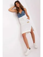 Dámská sukně model 20482110 ecru - Och Bella