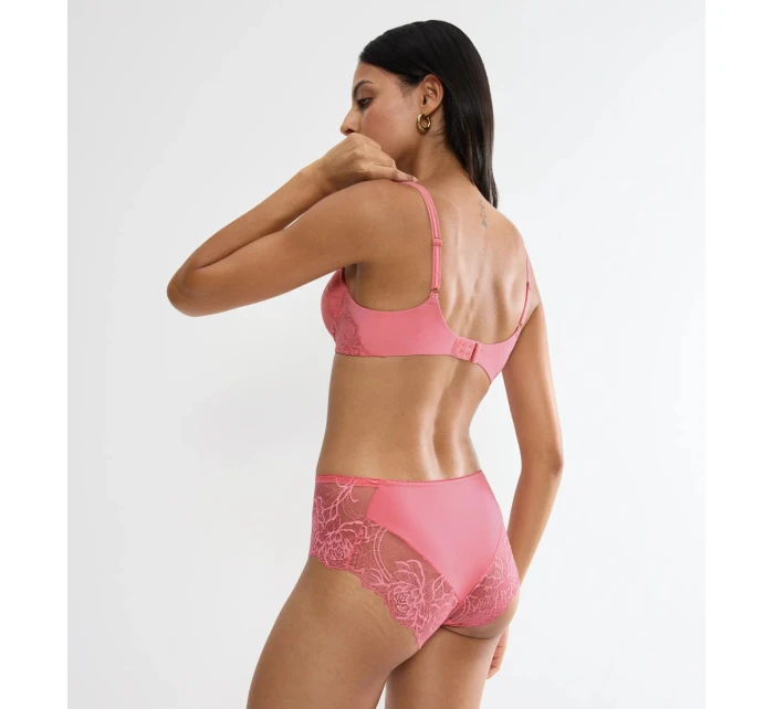 Dámska podprsenka Wild Peony Florale WP - ČERVENÁ - ružová 3880 - TRIUMPH