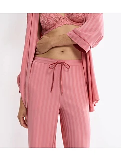 Dámske žakárové nohavice Amourette TRIUMPH RED - ružové - Triumph