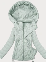 Dámska prešívaná krátka bunda J Style mint (16M9239-156)