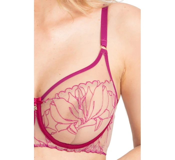Dámská podprsenka Irina model 20993912 fuchsia - Samanta Dámská podprsenka Irina model 20993912 fuchsia - Samanta