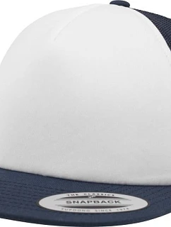 Flexfit 6005FW 5-panelová penová čiapka 55.05FW tmavomodrá/biela/tmavomodrá
