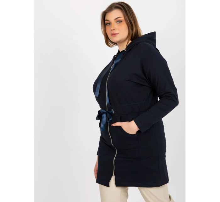 Dámska mikina EM BL HW 20 464.02P tmavo modrá - FPrice