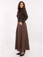 Spódnica IT SD model 21465905 brązowy - FPrice Spódnica IT SD model 21465905 brązowy - FPrice