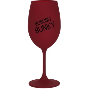 BUBUBUBLINKY - bordo sklenice na víno 350 ml