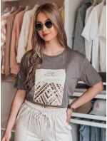 Dámské tričko graphite Dstreet model 21977061 - FashionStreet Dámské tričko graphite Dstreet model 21977061 - FashionStreet