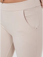 Dámské legíny béžové kalhoty Dstreet model 21991591 - FashionStreet Dámské legíny béžové kalhoty Dstreet model 21991591 - FashionStreet
