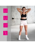 HMS HHW01 obruč s výstupkami a závažiami čierna HMS HHW01 obruč s výstupkami a závažiami čierna