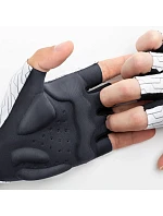 Rockbros MTB cyklistické rukavice veľkosť: S - bielo-čierne