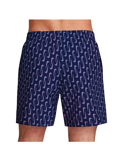 Plavky  Swoosh  v barvě tmavě modré, růžové a fialové model 22230325 - NIKE