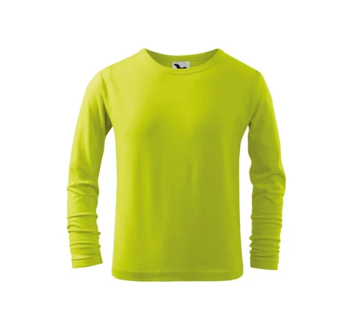 FitT LS Jr model 18688286 limetkově zelené tričko - Malfini FitT LS Jr model 18688286 limetkově zelené tričko - Malfini
