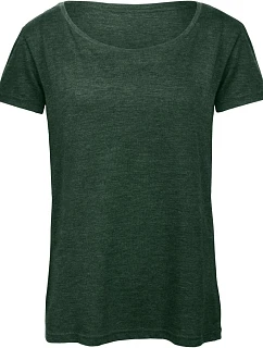 B&C /women Dámské tričko heather forest model 22485415