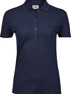 TJ 145 Dámské luxusní těžké strečové piqué polo model 22448804 navy - Tee Jays