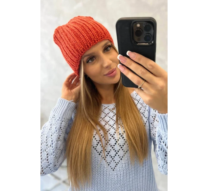 Dámska čiapka Rebeka K345 červená