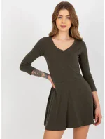 Dámské šaty EM SK  khaki  model 18048939 - FPrice