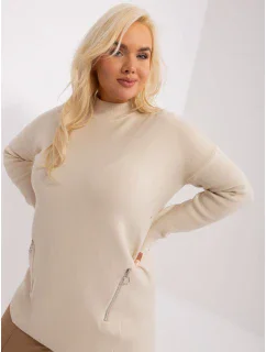 Sweter PM SW model 18949260 jasny beżowy - FPrice