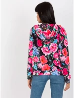 Mikina RV BL 8118.89 čierna a ružová