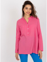 Ružové dámske bavlnené tričko OCH BELLA