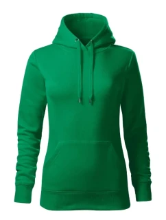 Cape Free mikina dámská středně zelená